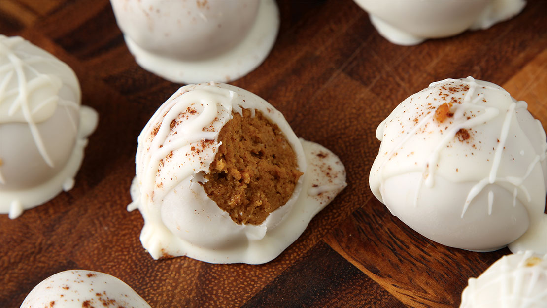 Pumpkin Pie Truffles