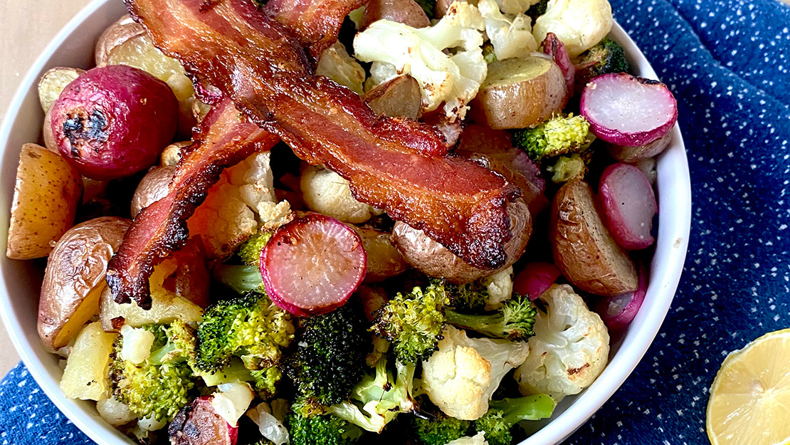 Roasted Vegetable & Potato Salad