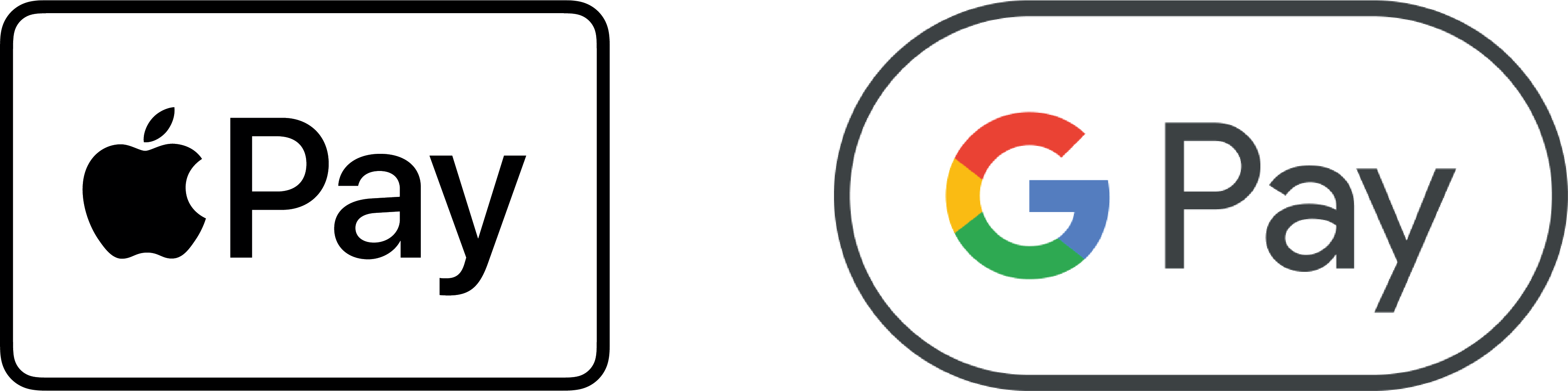 Apple and Google pay supported