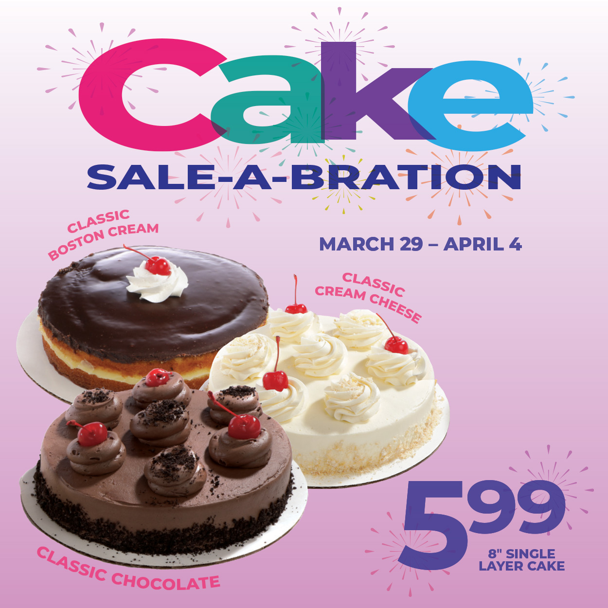 Cake Sale-A-Bration