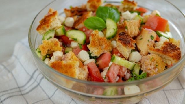 Grilled Ciabatta Panzanella