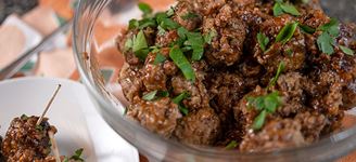 Honey BBQ Slow Cooker Meatballs