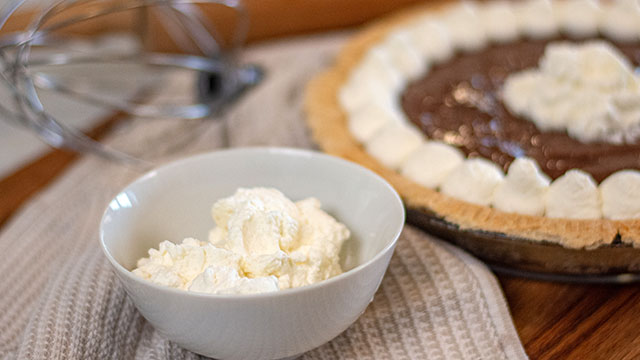 Back to Basics: How to Make Whipped Cream