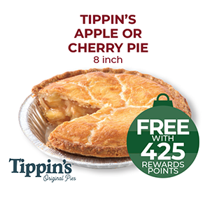 Tippin's Apple or Cherry Pie, 8 inch