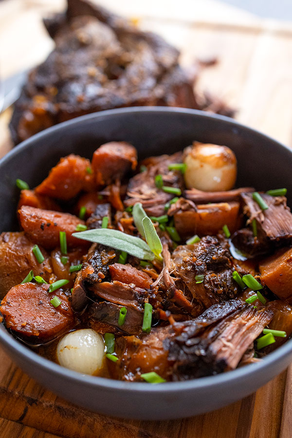 Slow Cooker Balsamic Pot Roast