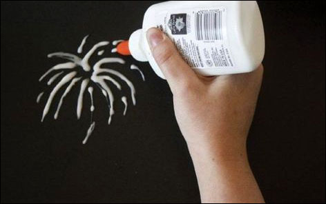 Fireworks Salt Painting