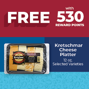 Kretschmar Cheese Platter 12 oz, Selected Varieties