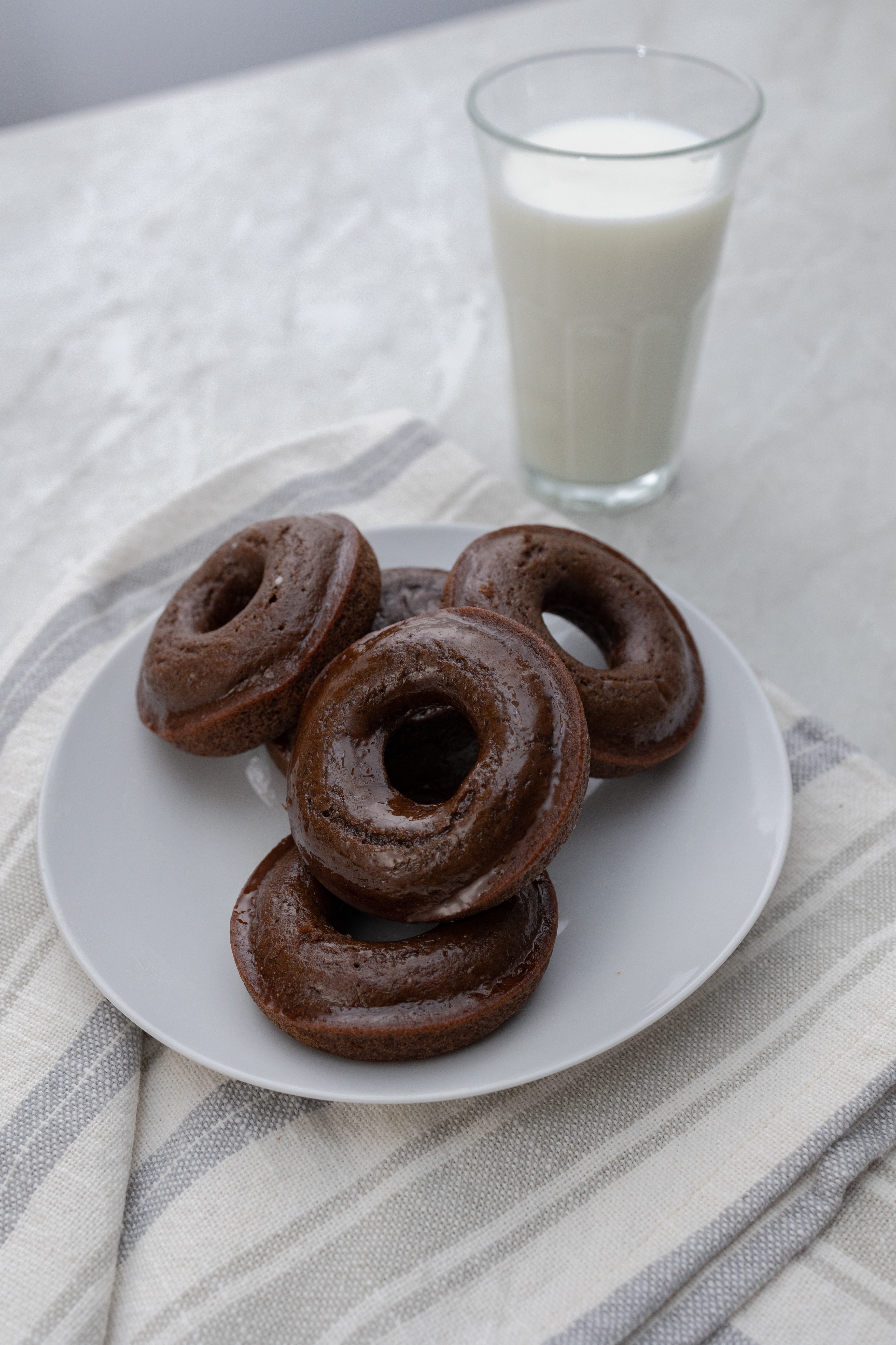 Chocolate Glazed Doughnuts