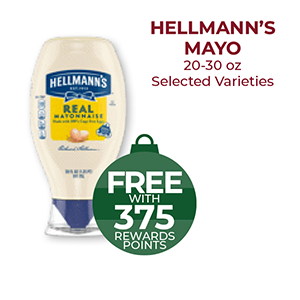 Hellmann's Mayo 20-30oz, Selected Varieties