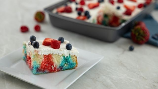 Patriotic Poke Cake