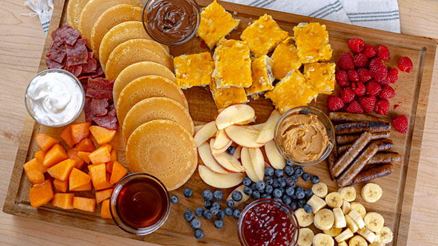 Breakfast-Style Snack Board