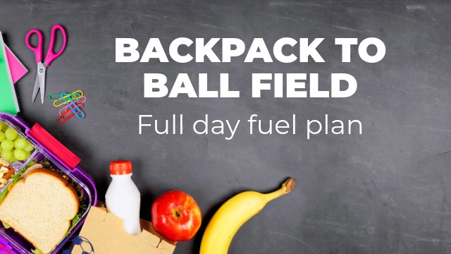 Backpack to Ballfield