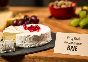 Simple Holiday Cheese Board 